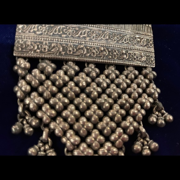 Antique silver necklace - Picture 8 of 11